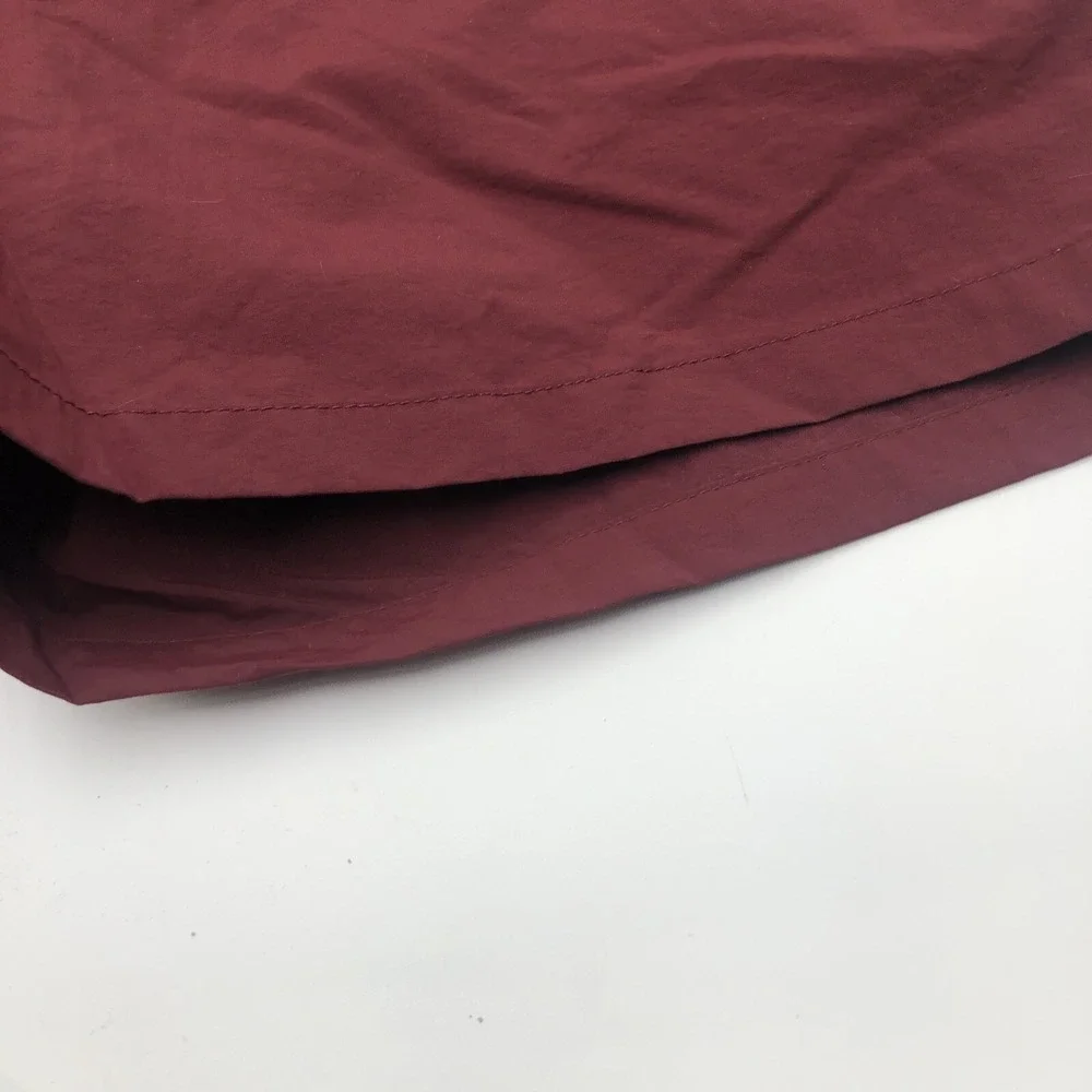 Calvin Klein Mens Shorts Swimwear NWT Extra Large Maroon  Nylon Burgundy Pockets